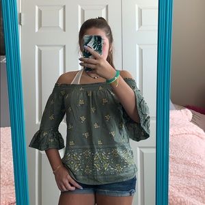Off the shoulder top